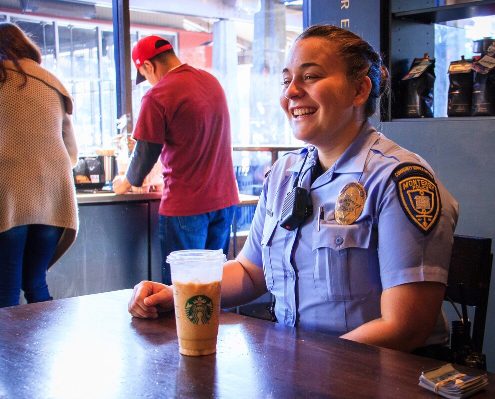 Picture of coffee with cop
